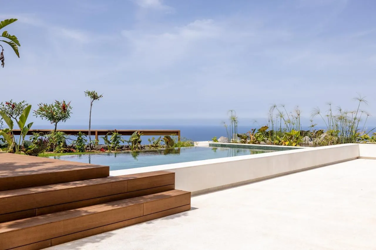 Serenity Villa On The Cliff With Climatized Pool Sauzal 0*,