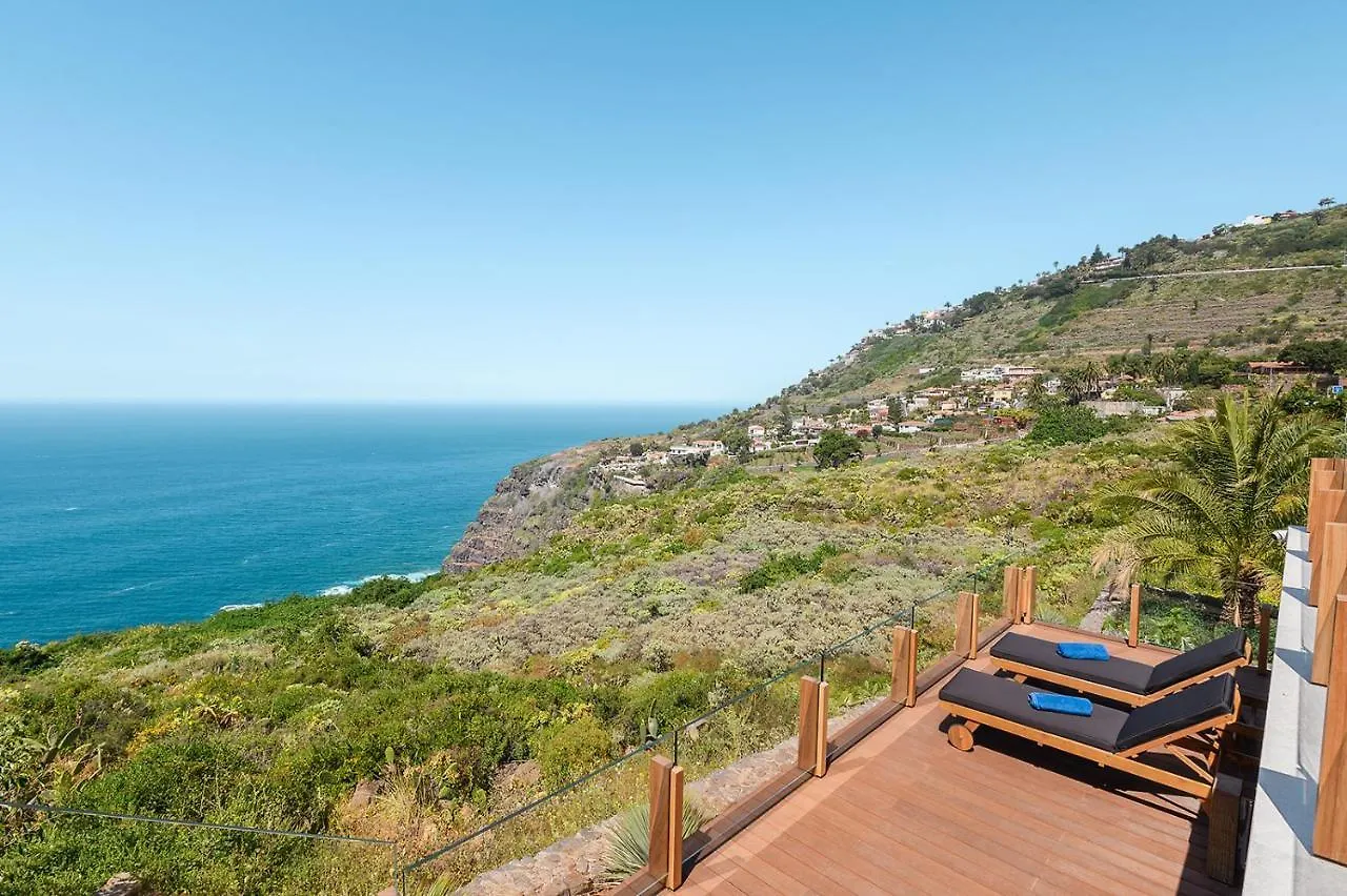 Serenity Villa On The Cliff With Climatized Pool Sauzal