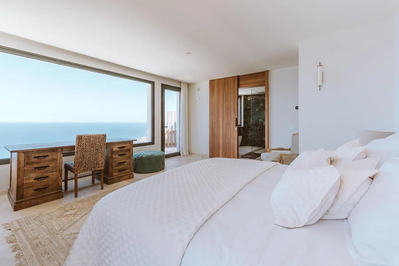 Serenity Villa On The Cliff With Climatized Pool Sauzal 0*,